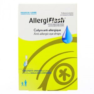 Bausch & Lomb AllergiFlash 0,05% Collyre 10 Unidoses - Pharmacie Agnès Praden à Alès