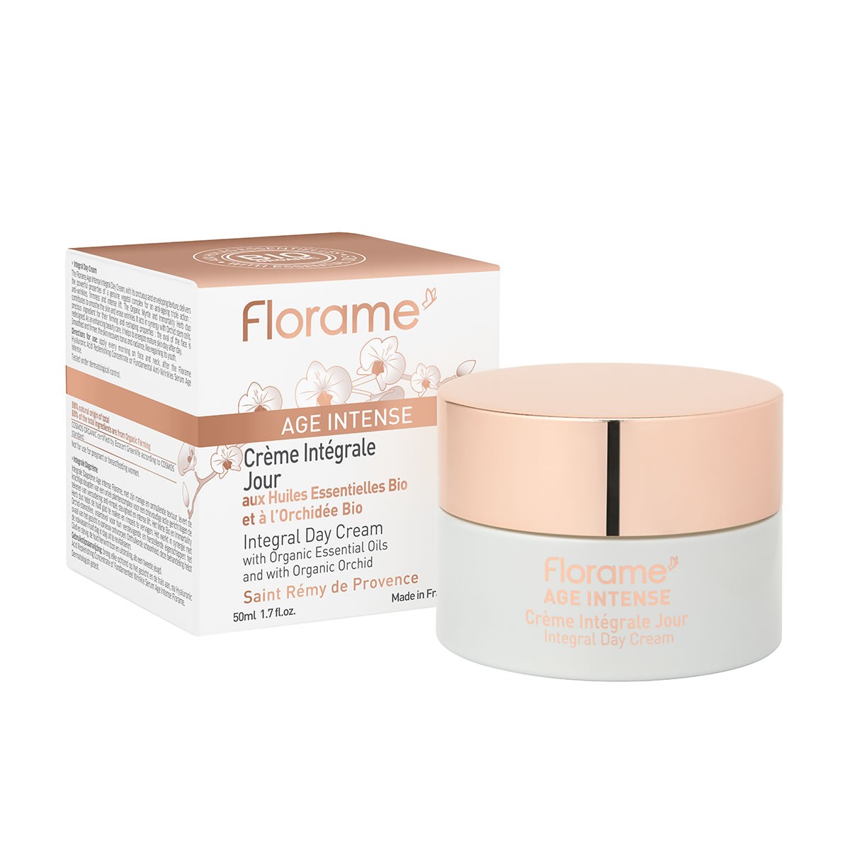 Florame crème intégrale jour 50ml - Pharmacie Agnès Praden à Alès