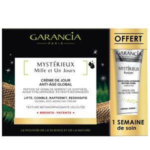 Garancia Crème Mystérieux Mille et un Jours & Mystérieux Repulpant format voyage OFFERT 35ml - Pharmacie Agnès Praden à Alès