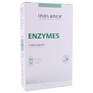 Ysonut Inovance Enzymes Confort Digestif - 20 Gélules - Pharmacie Agnès Praden à Alès