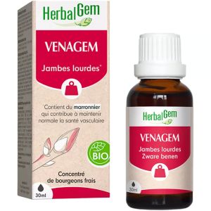 Herbalgem Complexe Venagem GC17 Jambes Lourdes Bio 30 ml - Pharmacie Agnès Praden à Alès