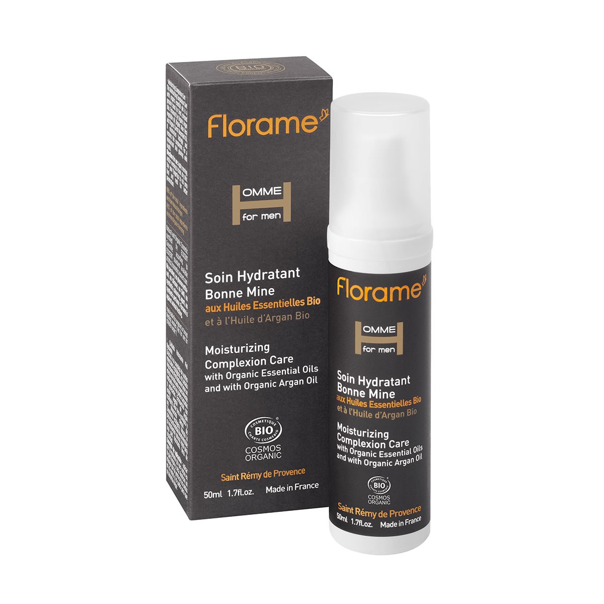 Florame homme soin hydratant 50ml - Pharmacie Agnès Praden à Alès