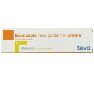 Teva Econazole 1% Crème 30g - Pharmacie Agnès Praden à Alès