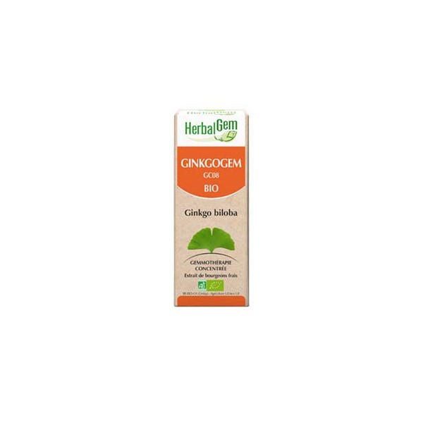 Herbalgem ginkgogem gc08 ginkgo biloba 30ml - Pharmacie Agnès Praden à Alès