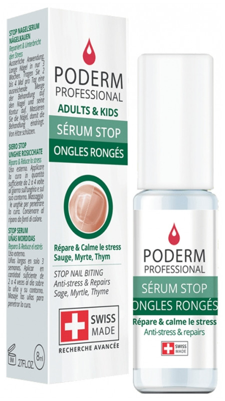 Poderm Sérum Stop Ongles Rongés 8 ml - Pharmacie Agnès Praden à Alès