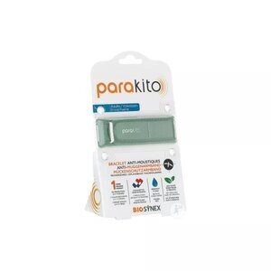 Parakito Bracelet Anti-Moustiques Adultes - Kaki, - Pharmacie Agnès Praden à Alès