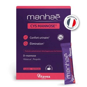 Vitavéa Manhaé Cysmannose 10 Sticks - Pharmacie Agnès Praden à Alès