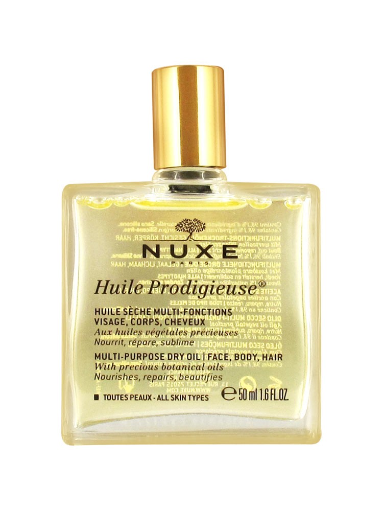 Nuxe Huile Prodigieuse Visage-Corps-Cheveux 50 ml - Pharmacie Agnès Praden à Alès