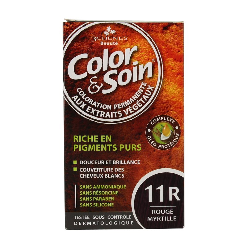 Les 3 Chênes Color & Soin 11R Rouge Myrtille 135ml - Pharmacie Agnès Praden à Alès