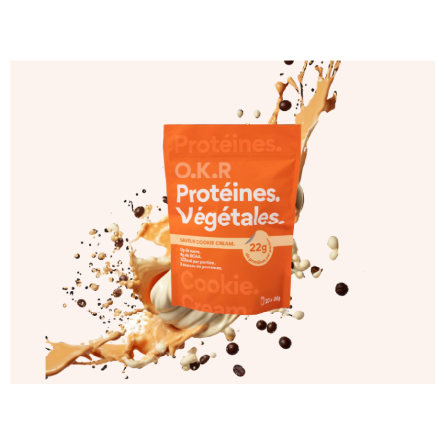 OKR Proteine Végétale Cookies Cream - Pharmacie Agnès Praden à Alès
