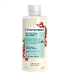 Natessance Shampoing Réparateur Fortifiant Ricin 250 ml - Pharmacie Agnès Praden à Alès