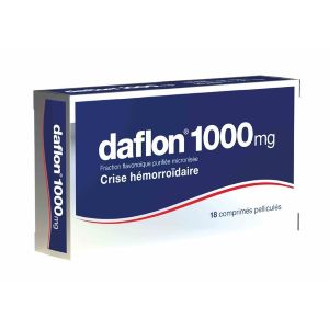 Daflon 1000 mg 18 Comprimés - Pharmacie Agnès Praden à Alès