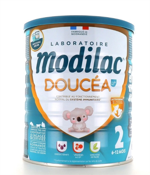 Modilac Doucea 2 Lait 6 - 12 mois 820g - Pharmacie Agnès Praden à Alès