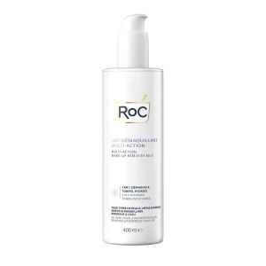 Roc Lait Démaquillant Multi-actions 3 en 1 400 ml - Pharmacie Agnès Praden à Alès