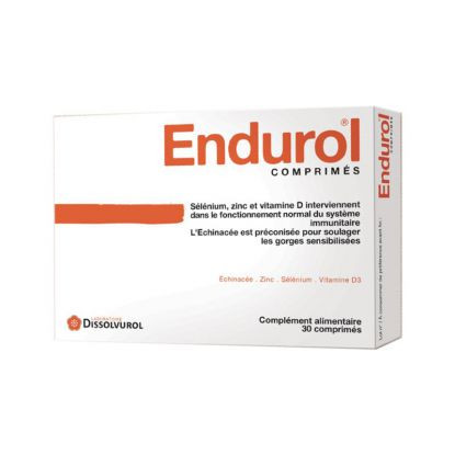 Endurol système immunitaire  30 comprimés - Pharmacie Agnès Praden à Alès