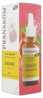Pranarôm Huile Végétale Grenade Bio 30 ml - Pharmacie Agnès Praden à Alès