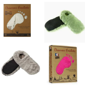 Bouillotte Chaussons couleur aléatoire - Pharmacie Agnès Praden à Alès