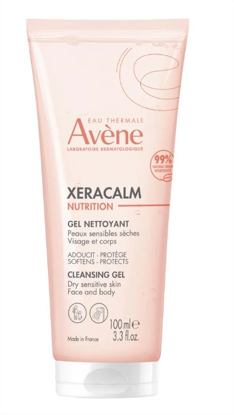 Avene Xeracalm Nutrition Gel nettoyant 100ml - Pharmacie Agnès Praden à Alès