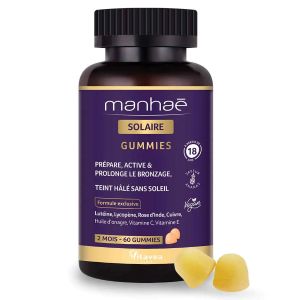 Vitavéa Manhaé Solaire 60 Gummies - Pharmacie Agnès Praden à Alès