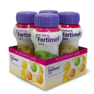 Fortimel Jucy Multi saveurs 4 x 200 ml - Pharmacie Agnès Praden à Alès