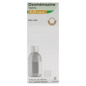 Mylan Oxomémazine 0,33mg/ml 150ml  - Pharmacie Agnès Praden à Alès