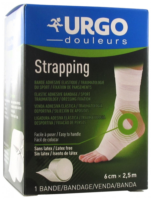 Urgo Strapping 6 cm x 2.5 m - Pharmacie Agnès Praden à Alès