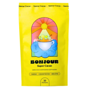 Bonjour Super Cacao Décaféiné 180g - Pharmacie Agnès Praden à Alès