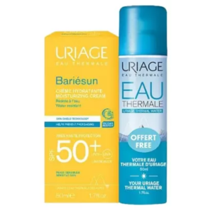 Uriage Bariésun Crème Hydratante Spf50+ 50ml + Eau Thermale 50ml - Pharmacie Agnès Praden à Alès