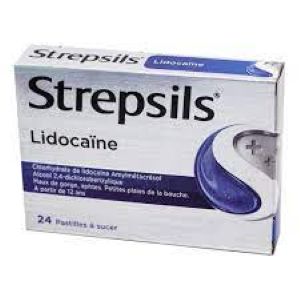 Strepsil Lidocaine 24 Pastilles - Pharmacie Agnès Praden à Alès
