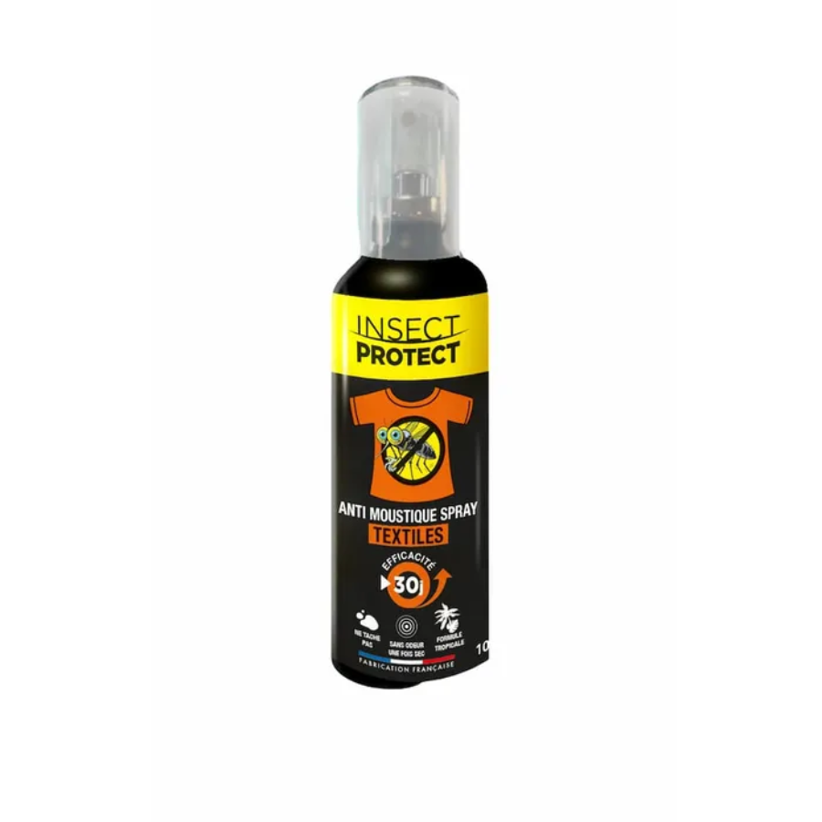 Insect Protect Spray Textiles Anti-Moustiques 100ml - Pharmacie Agnès Praden à Alès