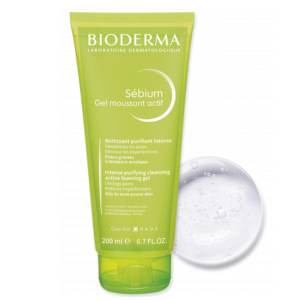 Bioderma Sébium Gel Moussant Actif 200 ml - Pharmacie Agnès Praden à Alès