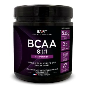 Eafit BCAA 8.1.1 Saveur Pastèque 275 g - Pharmacie Agnès Praden à Alès