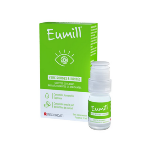 Eumill Yeux Rouges et Irrités Collyre 10 ml - Pharmacie Agnès Praden à Alès