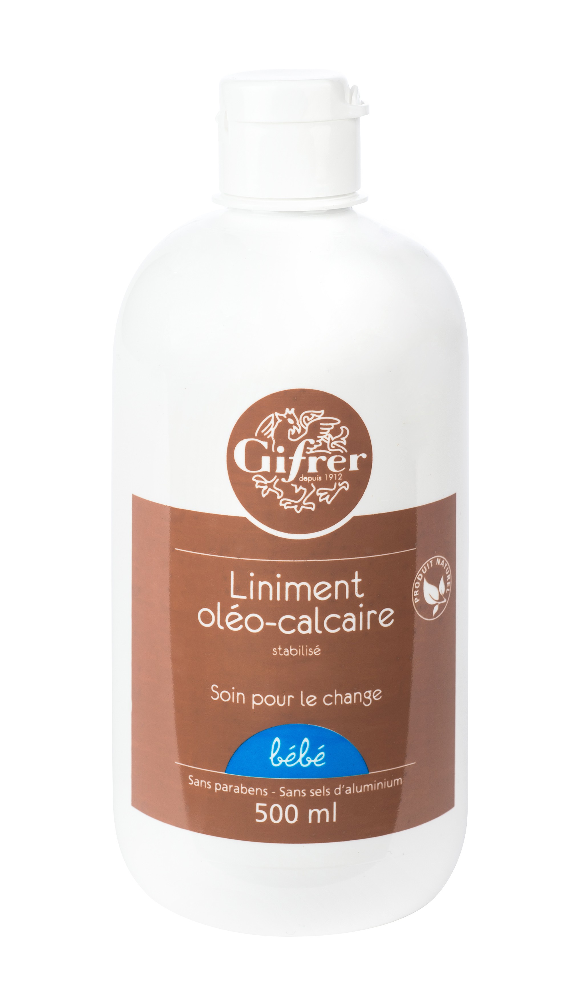Gifrer liniment oléo calcaire 500ml - Pharmacie Agnès Praden à Alès