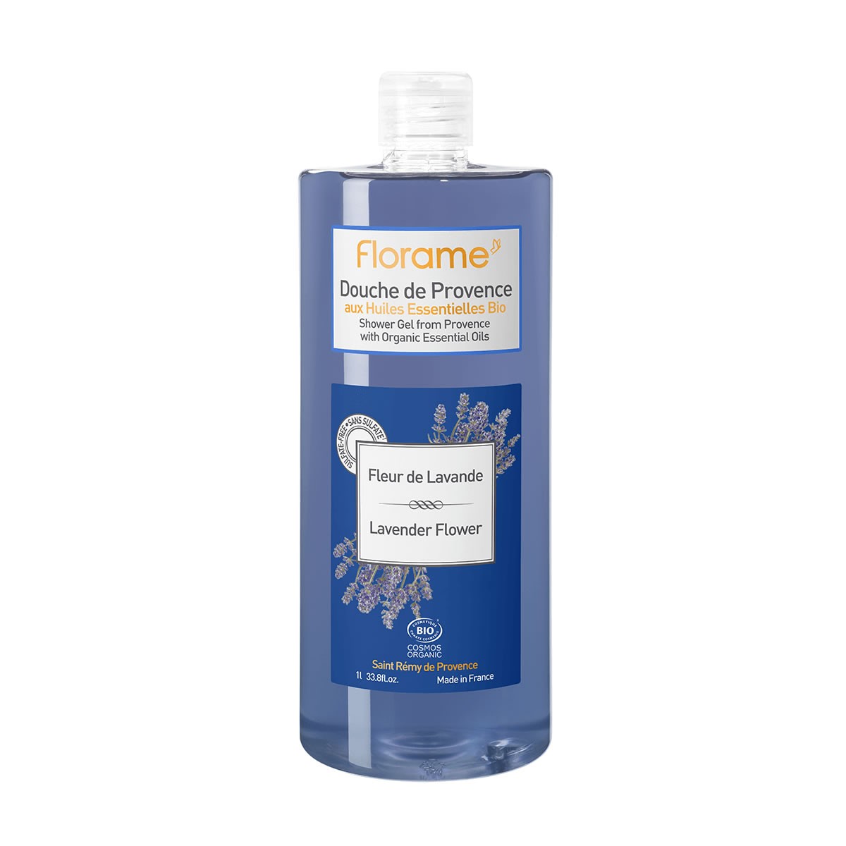 Florame gel douche de provence fleur de lavande 1L - Pharmacie Agnès Praden à Alès