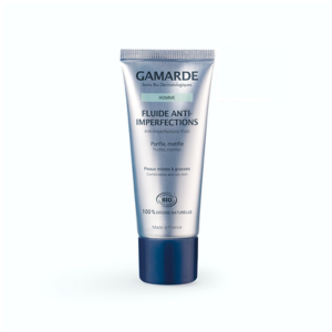 Gamarde Homme Fluide Anti-Imperfections Bio 40 ml - Pharmacie Agnès Praden à Alès