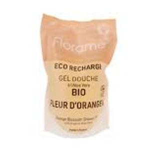 Florame Éco-Recharge Gel Douche Fleur d'Oranger 700ml - Pharmacie Agnès Praden à Alès