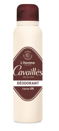 Cavailles Déodorant Homme fraîcheur 48h Spray 150ml - Pharmacie Agnès Praden à Alès