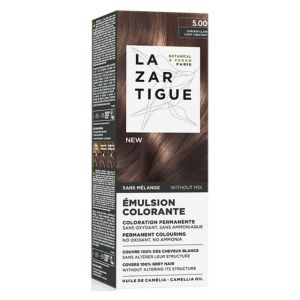 Lazartigue Émulsion Colorante Permanente 5.00 Châtain Clair 60ml - Pharmacie Agnès Praden à Alès