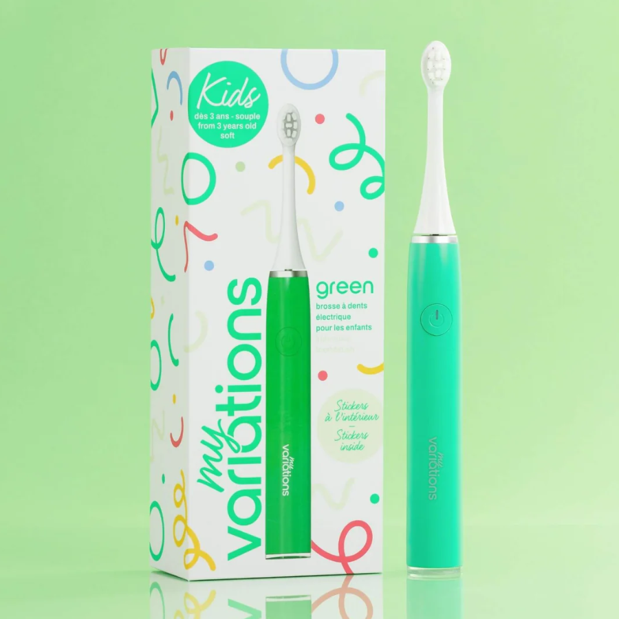 My Variations Brosse à Dents Electrique Kids Verte - Pharmacie Agnès Praden à Alès