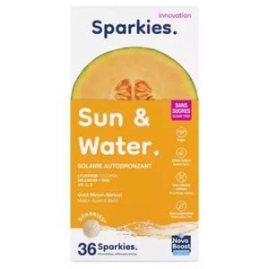 Nova Boost Sparkies Sun & Water 36 Microbilles Effervescentes - Pharmacie Agnès Praden à Alès