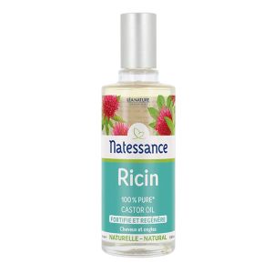 Natessance Huile Fortifiante Ricin Cheveux et Ongles 50ml - Pharmacie Agnès Praden à Alès