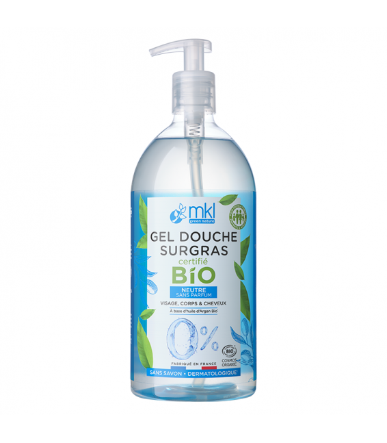 MKL Gel douche Bio Neutre 1L - Pharmacie Agnès Praden à Alès
