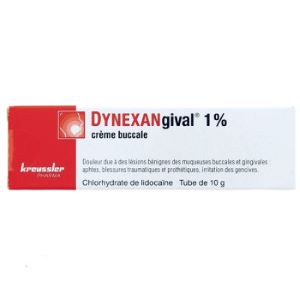 Kreussler Pharma Dynexangival 1% Crème Buccale 10g - Pharmacie Agnès Praden à Alès