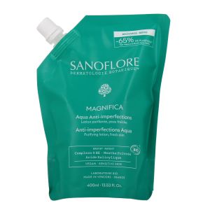 Sanoflore Bio Recharge Magnifica Aqua Anti-Imperfections 400ml - Pharmacie Agnès Praden à Alès