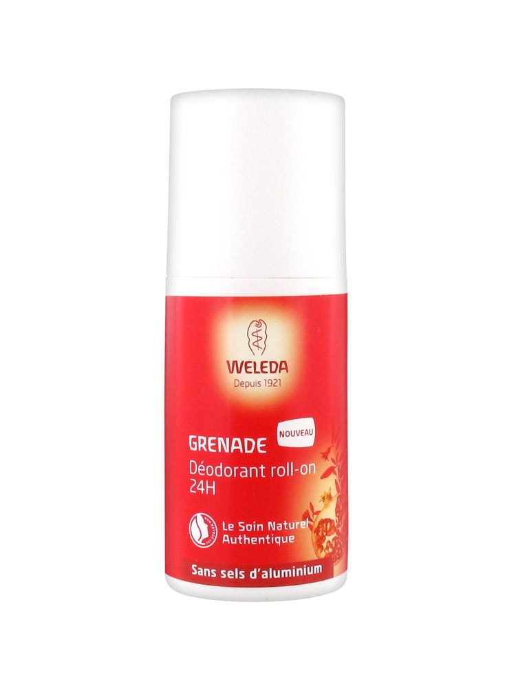 Weleda Déodorant Roll-on 24 H à la Grenade 50 ml - Pharmacie Agnès Praden à Alès