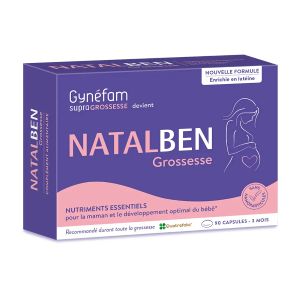 Effik Gynéfam Natalben Grossesse 90 Capsules - Pharmacie Agnès Praden à Alès