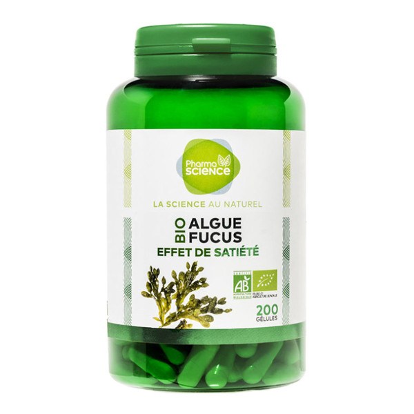 Pharmascience algue fucus effet de satiété bio 200 - Pharmacie Agnès Praden à Alès