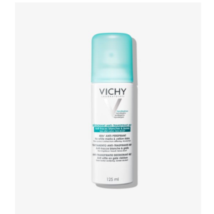 Vichy Déodorant Anti-Transpirant Anti-Traces Aérosol 48H 125 ml - Pharmacie Agnès Praden à Alès
