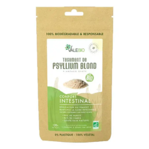 Valebio Psyllium Blond Bio 120g - Pharmacie Agnès Praden à Alès